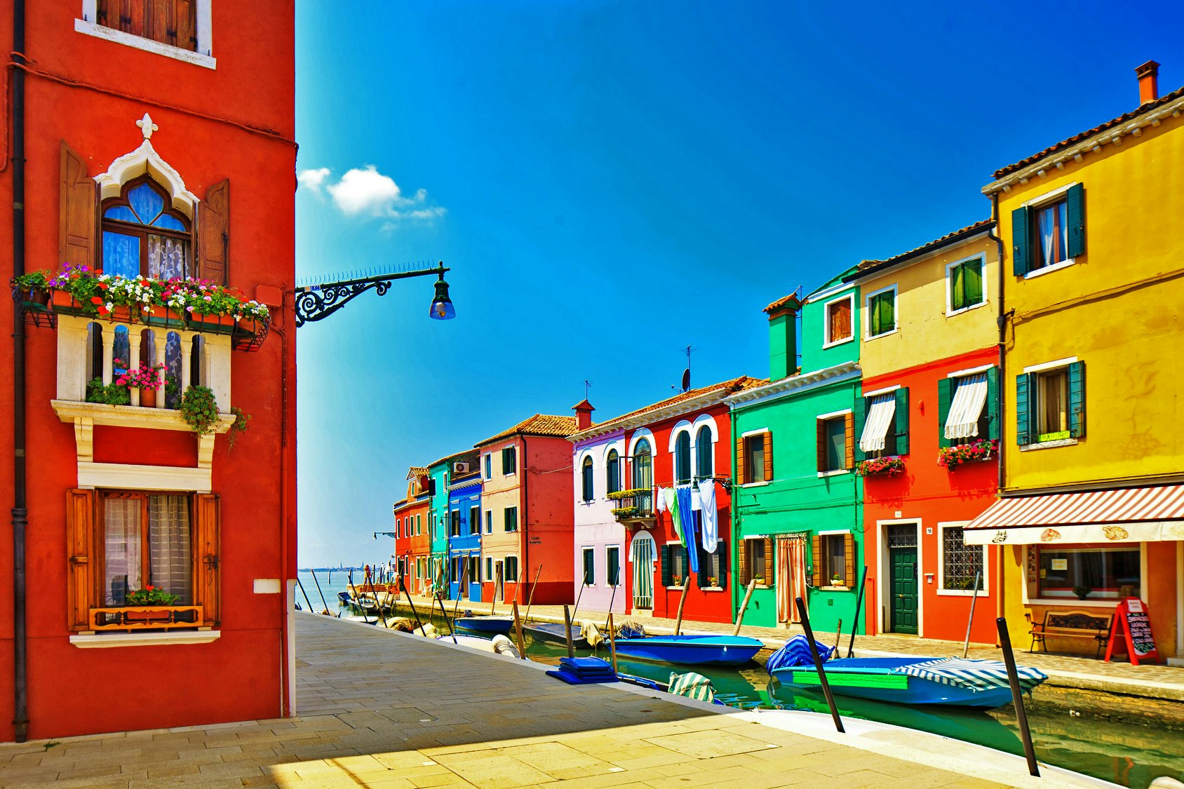 Tour por Murano, Burano e Torcello + Demonstração de sopro de vidro