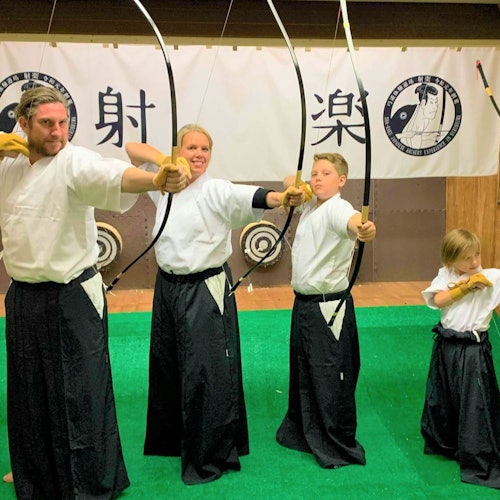Experiencia de tiro con arco tradicional japonés