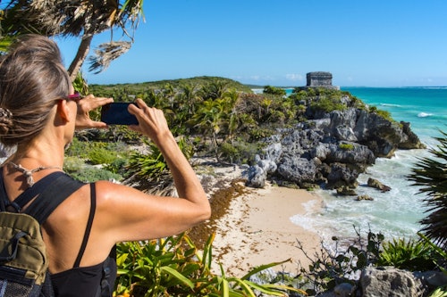 Mayan Ruins of Tulum, Cenote & Swimming with Turtles from Cancún or Riviera Maya