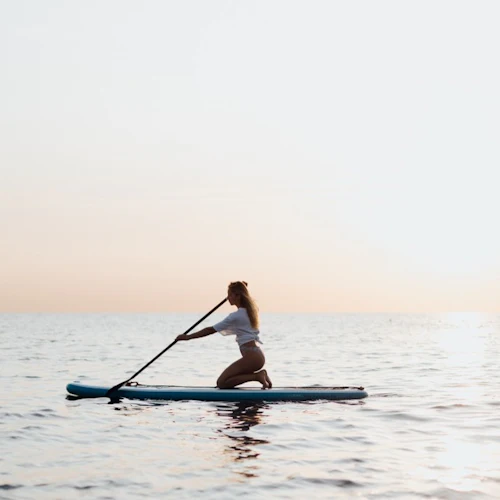Barcelona: Sunset Paddle Surf - Photo 2