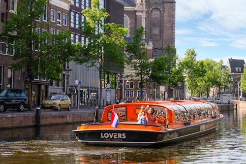 Amsterdam: 1-Hr Canal Cruise from Anne Frank House