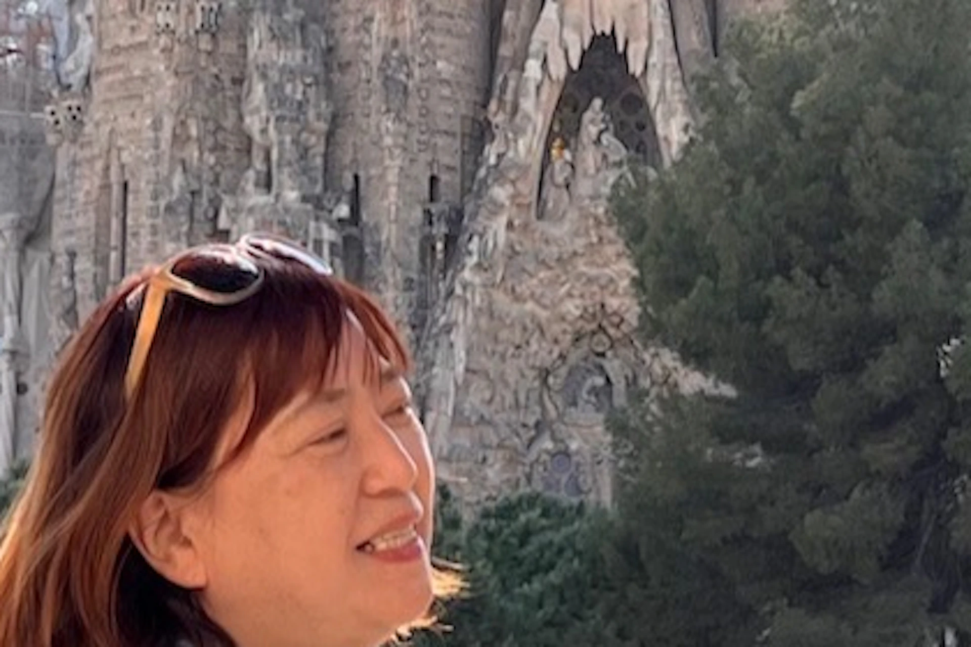 Private group exploring the surrounding of Sagrada Familia