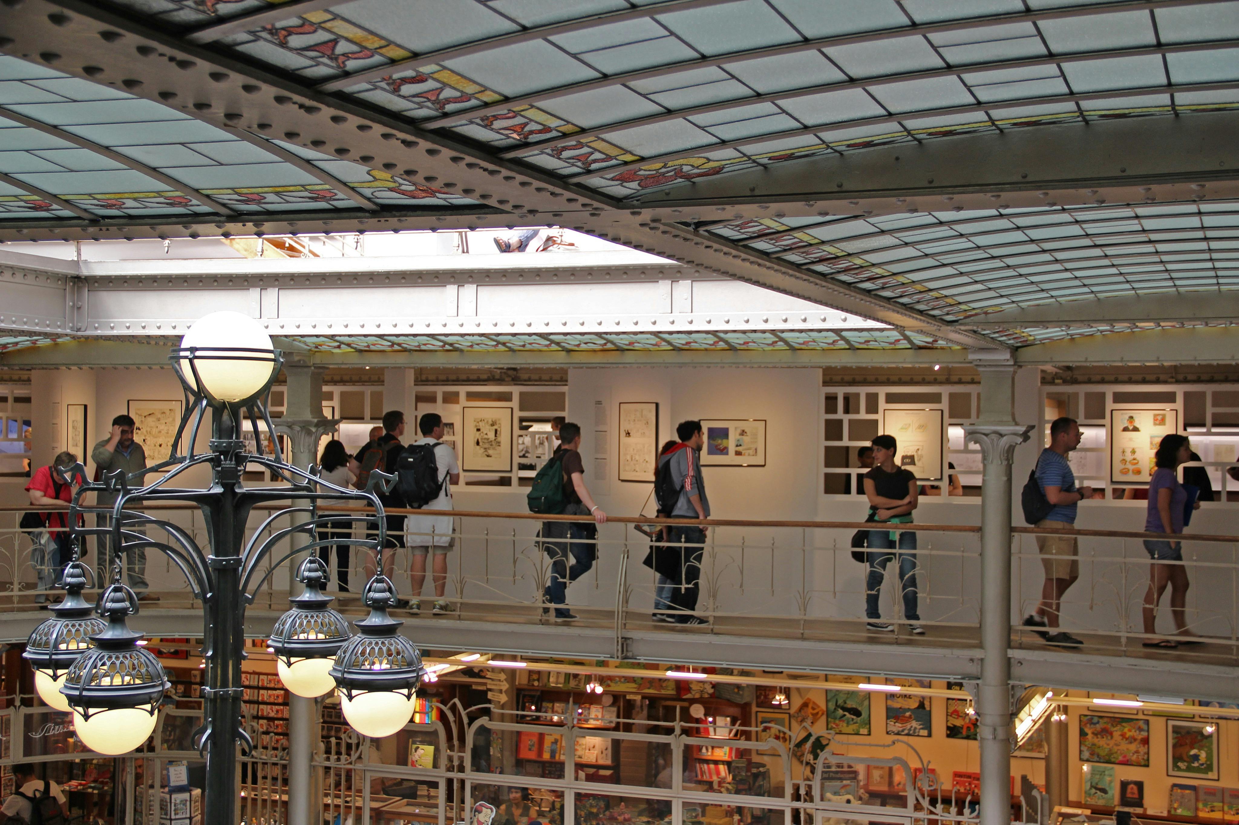 Ingressos para o Museu da Arte do Quadrinho em Bruxelas