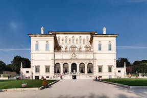 Front facade of the Borghese Gallery building