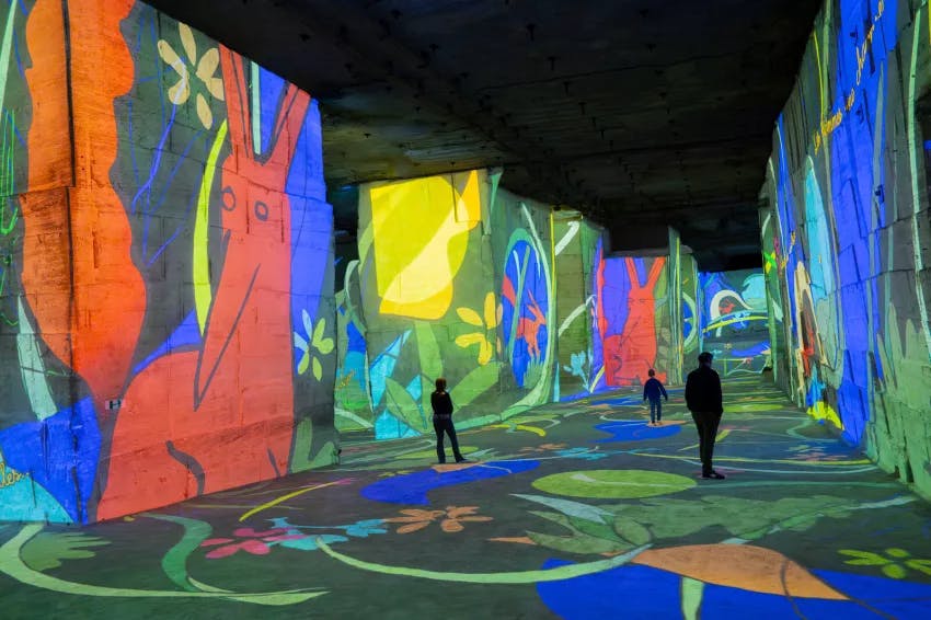 Carrières des Lumières: The Little Prince Ausstellung