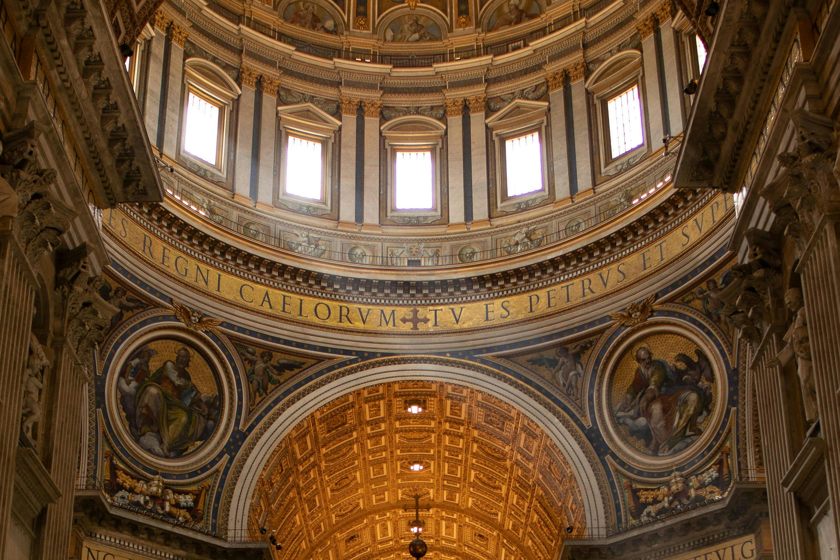 interior of the church