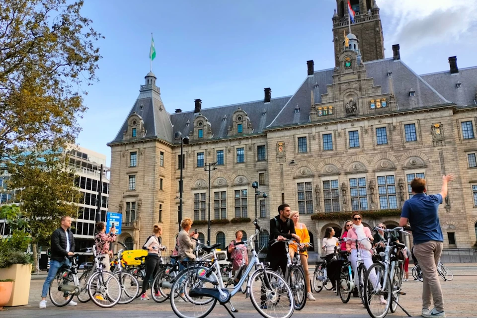 Group at City Hall Rotterdam