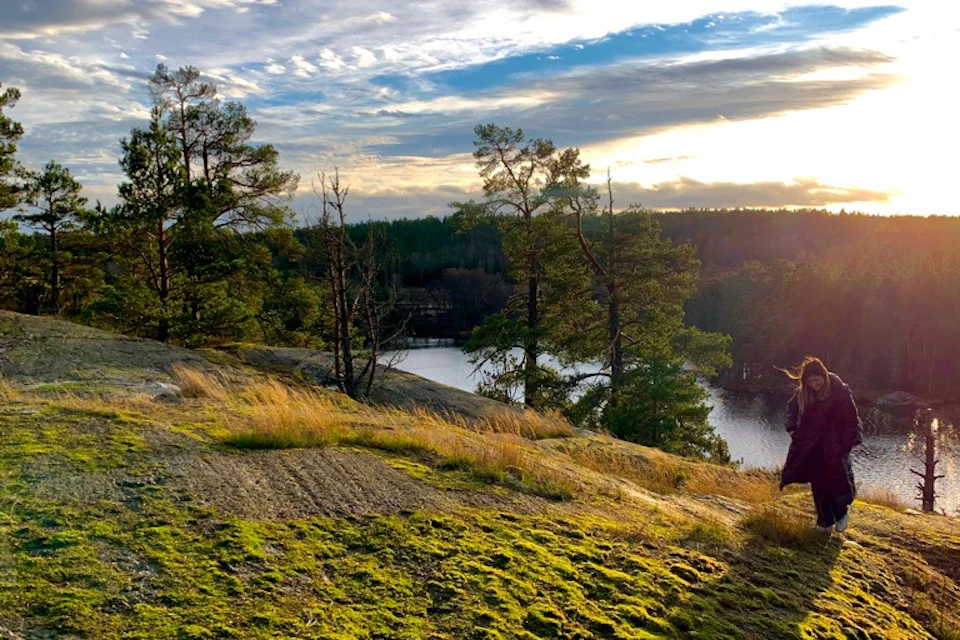 Nature Hike Stockholm with Lake View