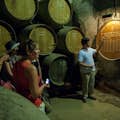 Cellar visit during wine tour