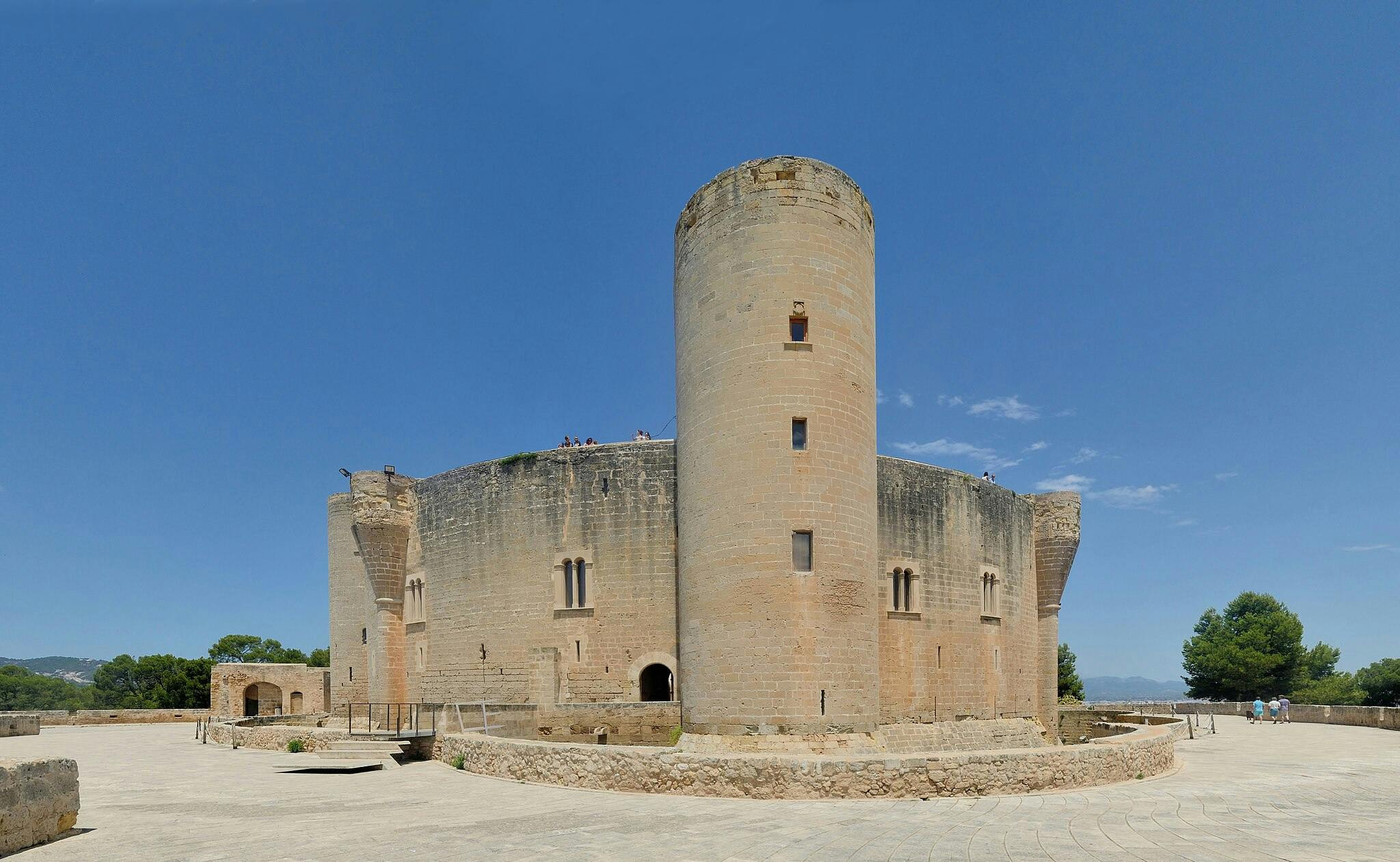 Castell de Bellver in Mallorca