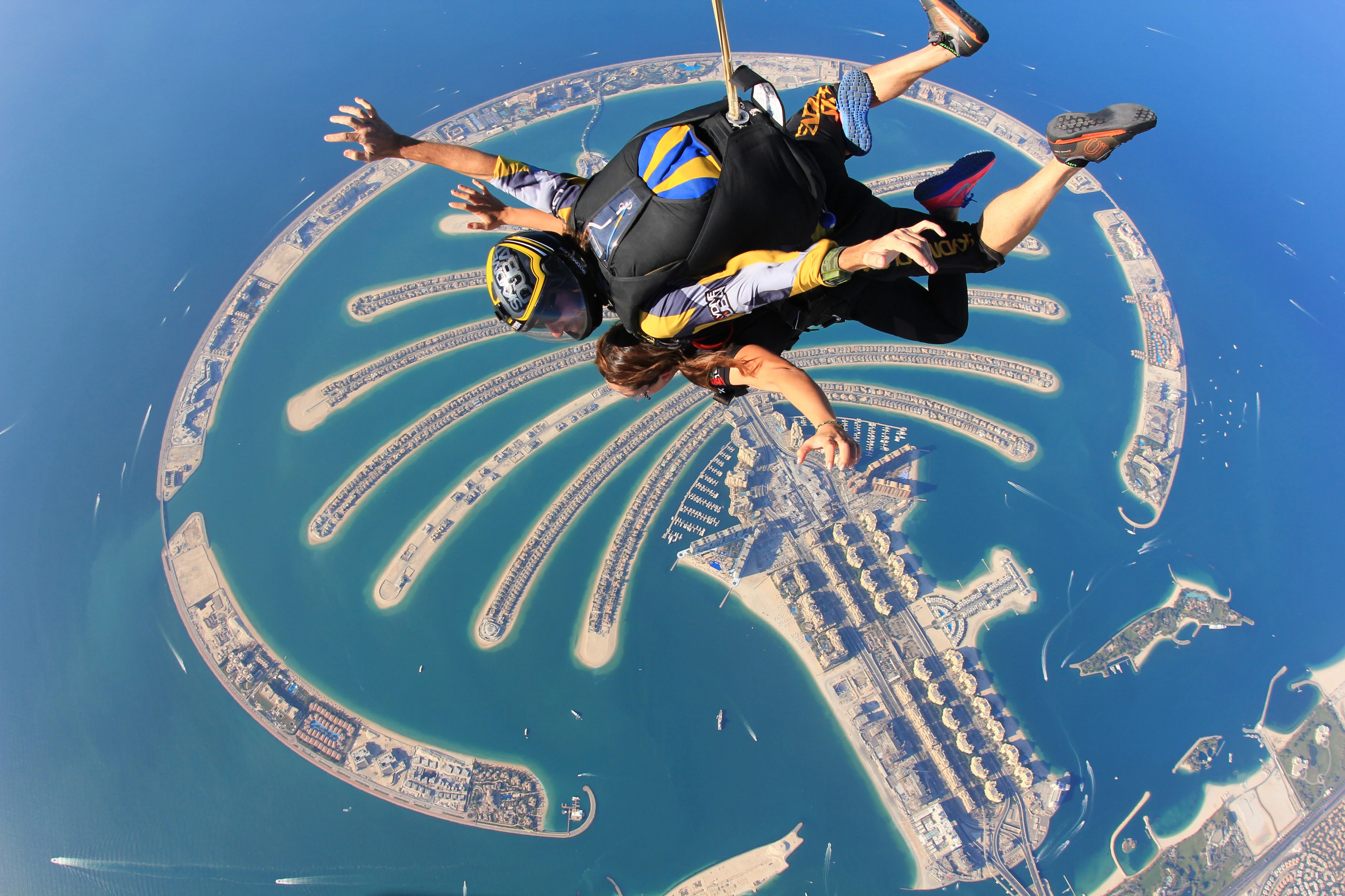 Dubai: Skydive sobre o The Palm + Fotos e Vídeo