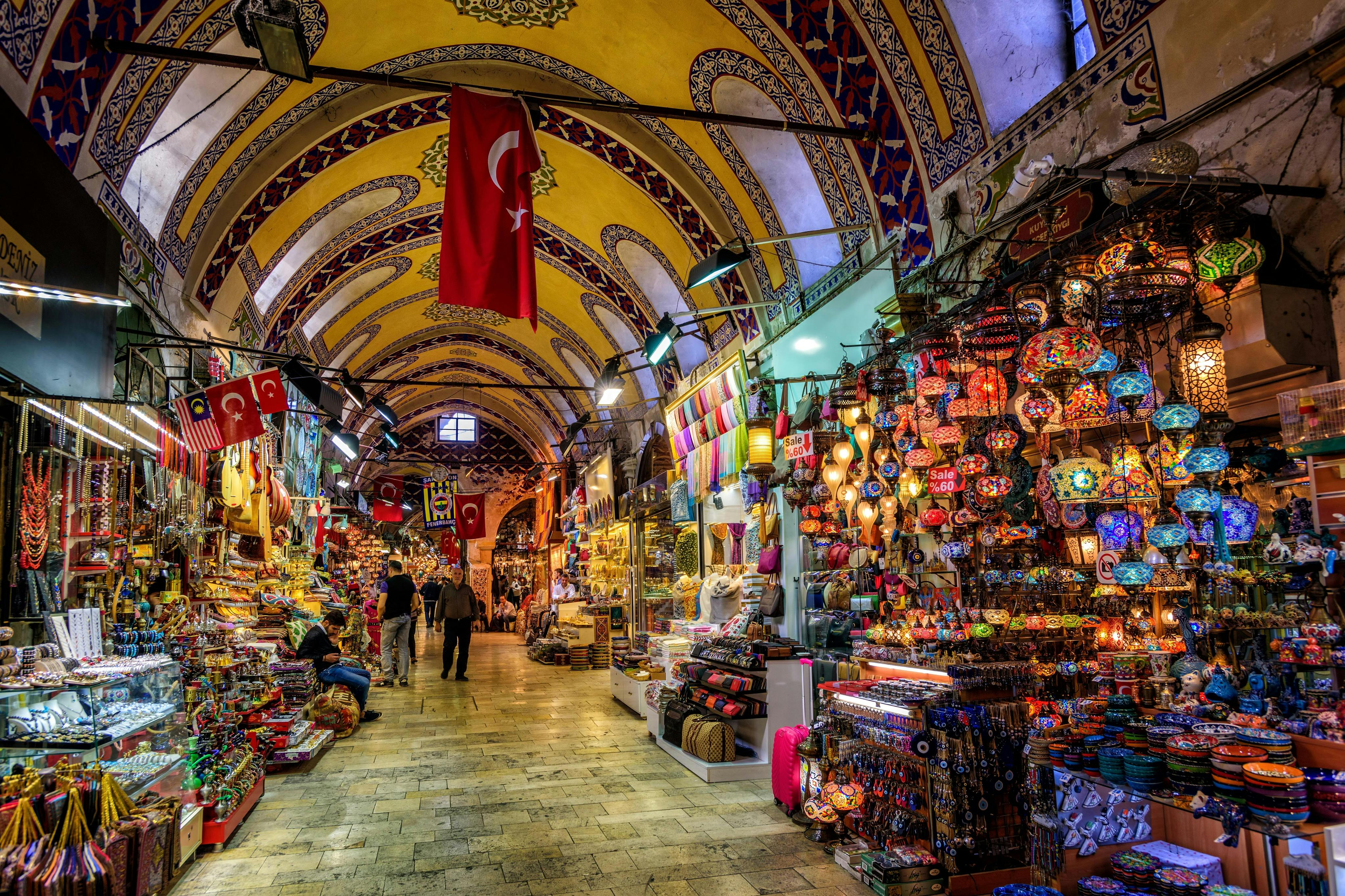 The Grand Bazaar in Istanbul