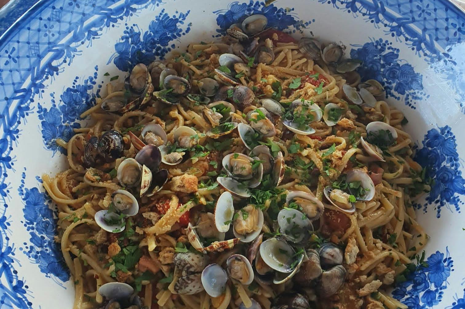 Těstoviny s mořskými plody