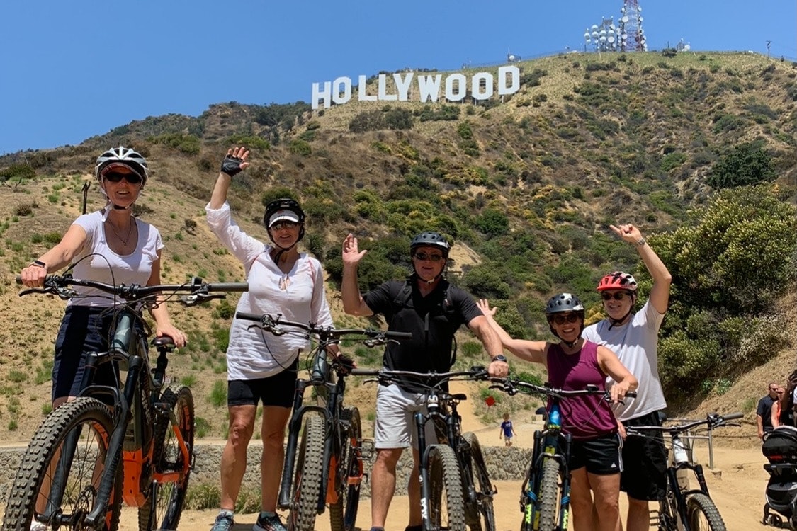 Los Angeles: Passeio de MTB elétrico em Hollywood Hills