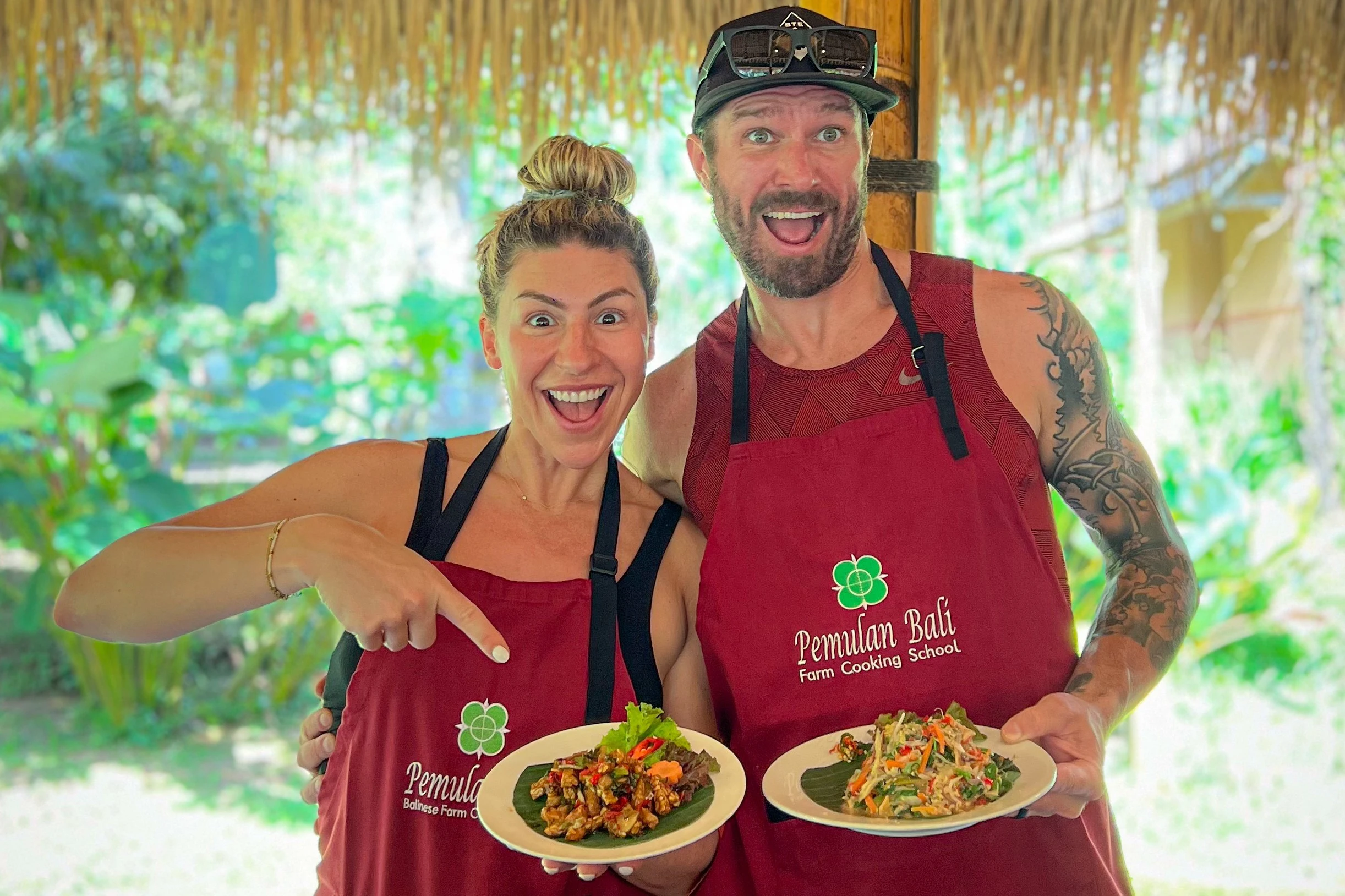 Bali: Ubud Village Cooking Class + Organic Farm Tour