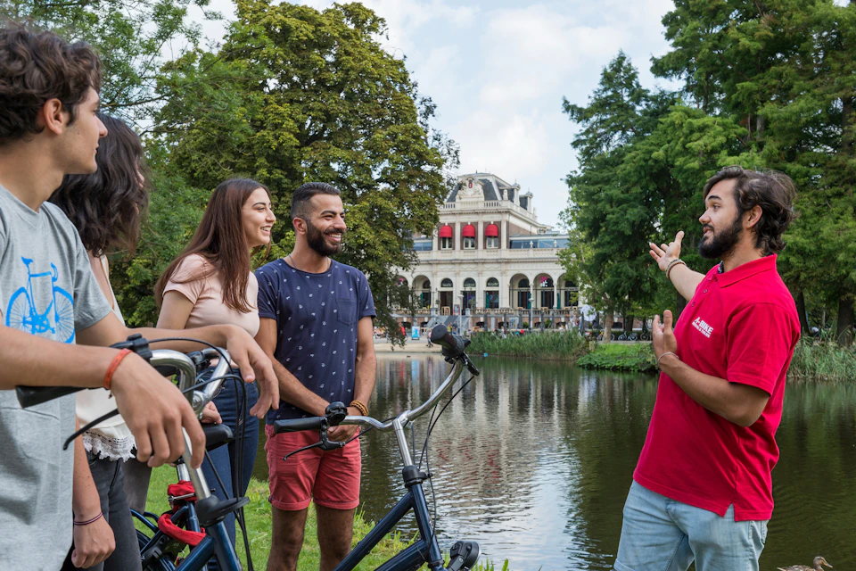 A stop with your private guide at Vondelpark