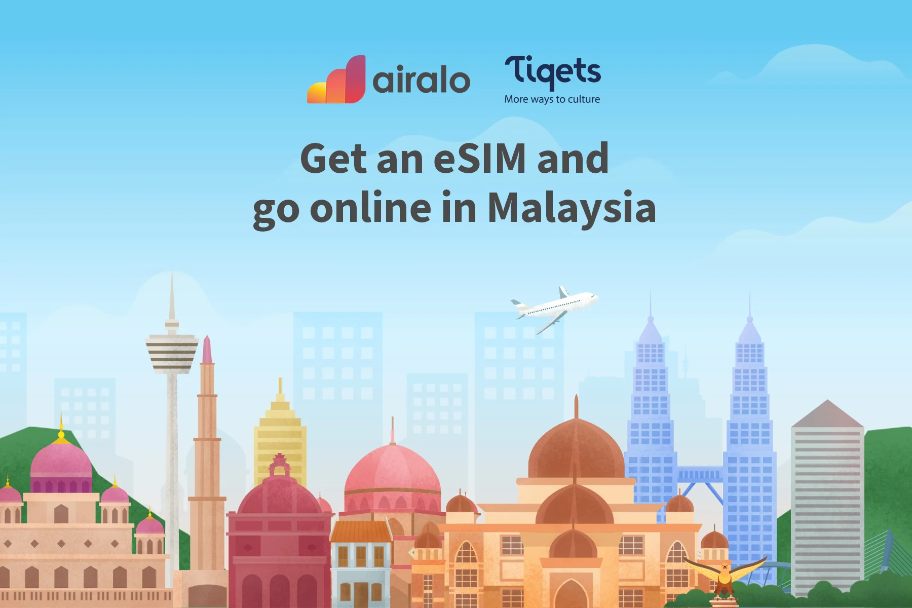 Malaysia: Local eSIM by Airalo