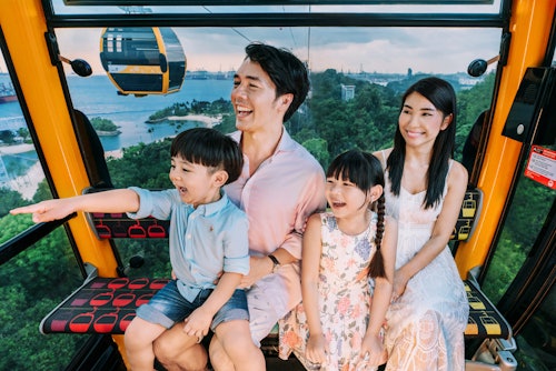 Singapore: Cable Car Flexi Pass with Round Trip + Three Experiences