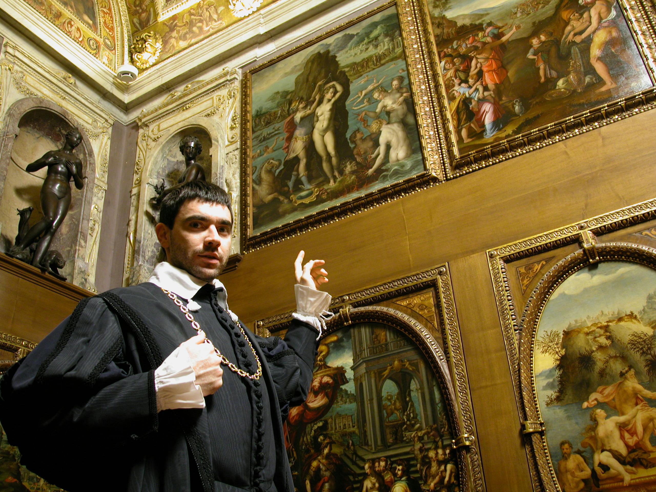 ヴェッキオ宮殿の内部