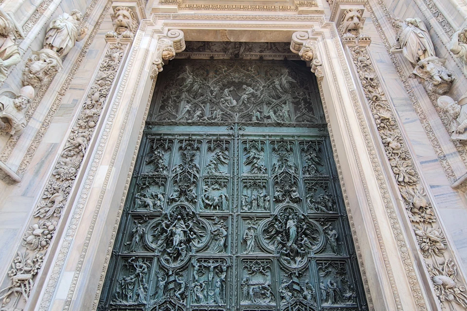 The Main Door of the Cathedral