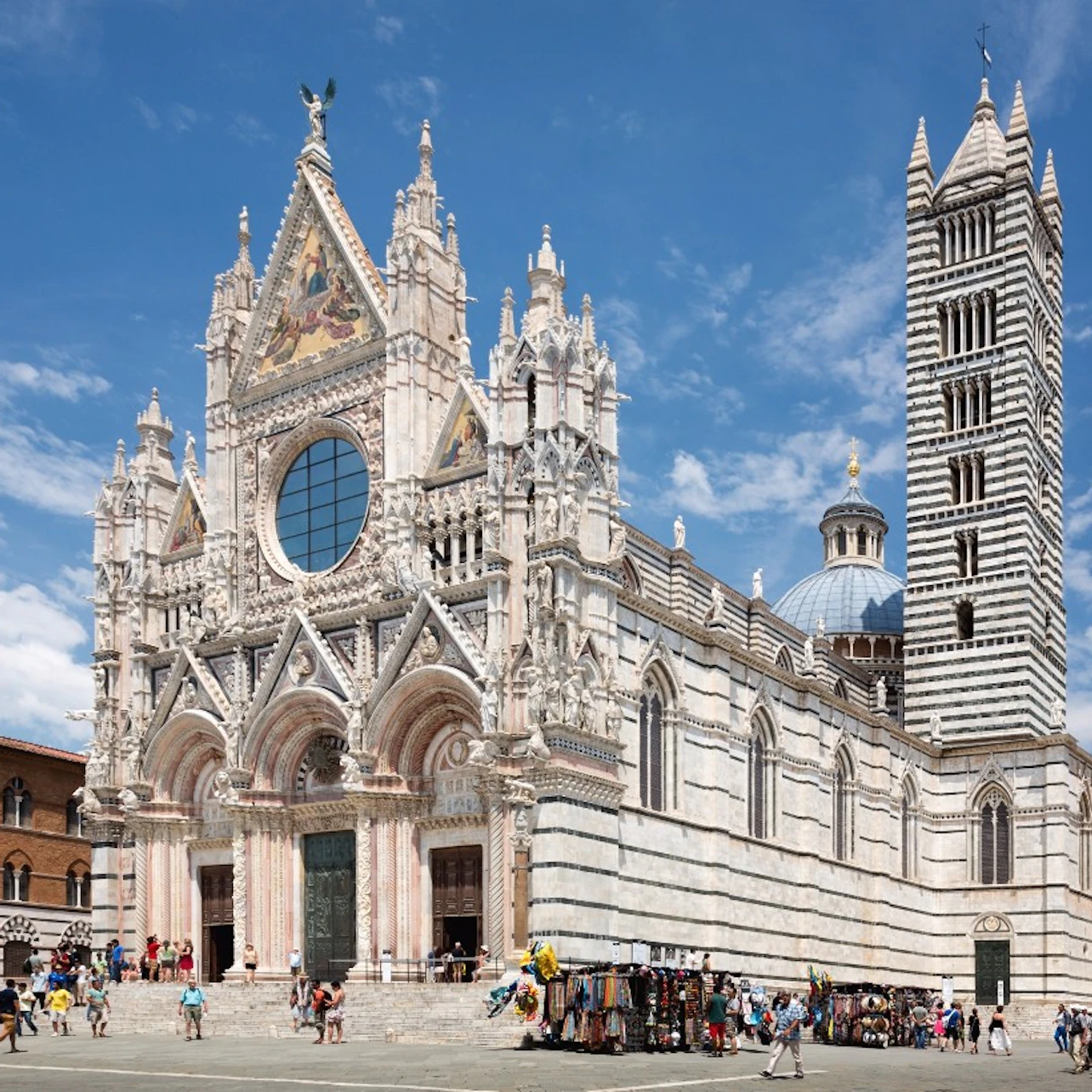 Cathédrale de Sienne et bibliothèque Piccolomini : Billet d'entrée