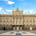 Facciata del Palazzo Reale di Madrid
