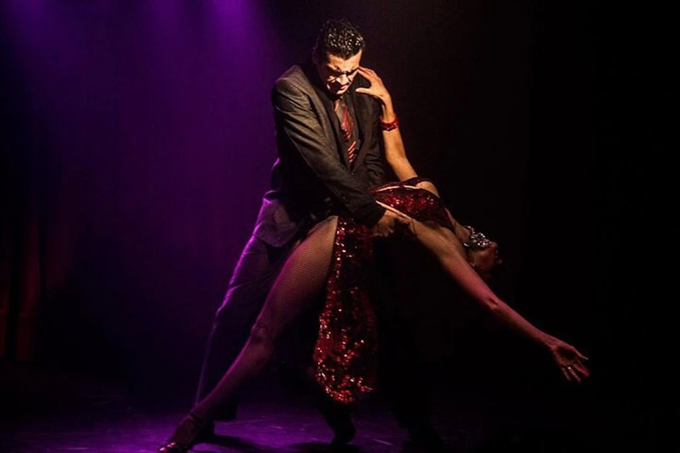 Fiery embraces and poetic grace intertwine in their passionate tango