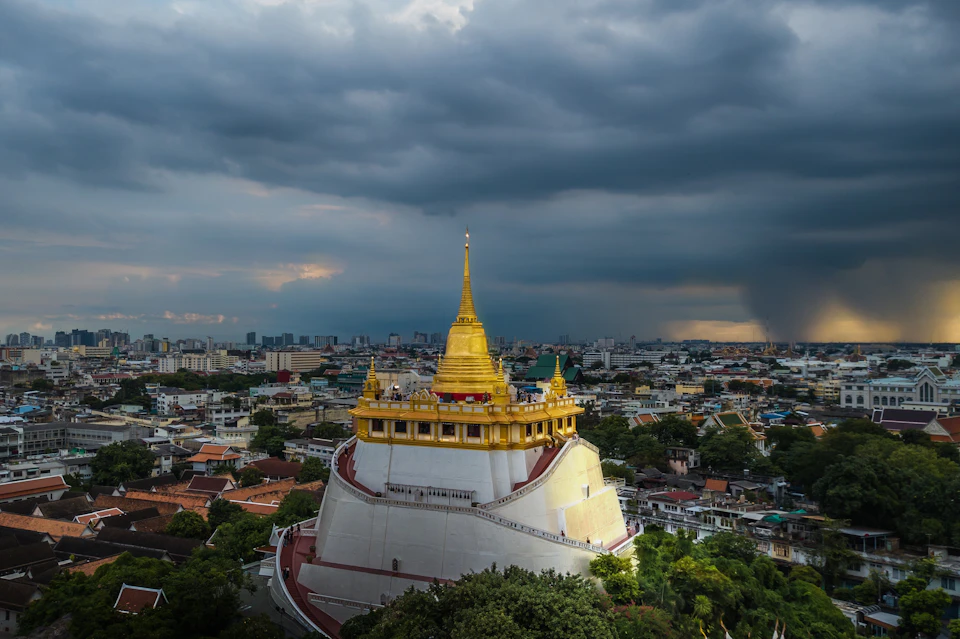 The golden mount in Bangkok