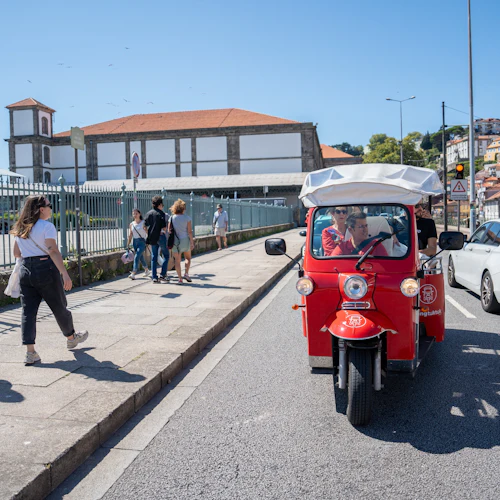 Porto: Guided Tuk Tuk City Tour + Visit to Port Wine Cellar with Tastings - Photo 8