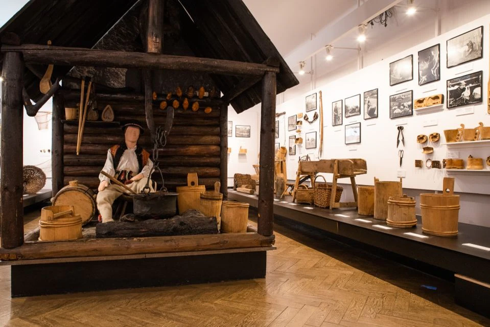 Exhibition inside the museum