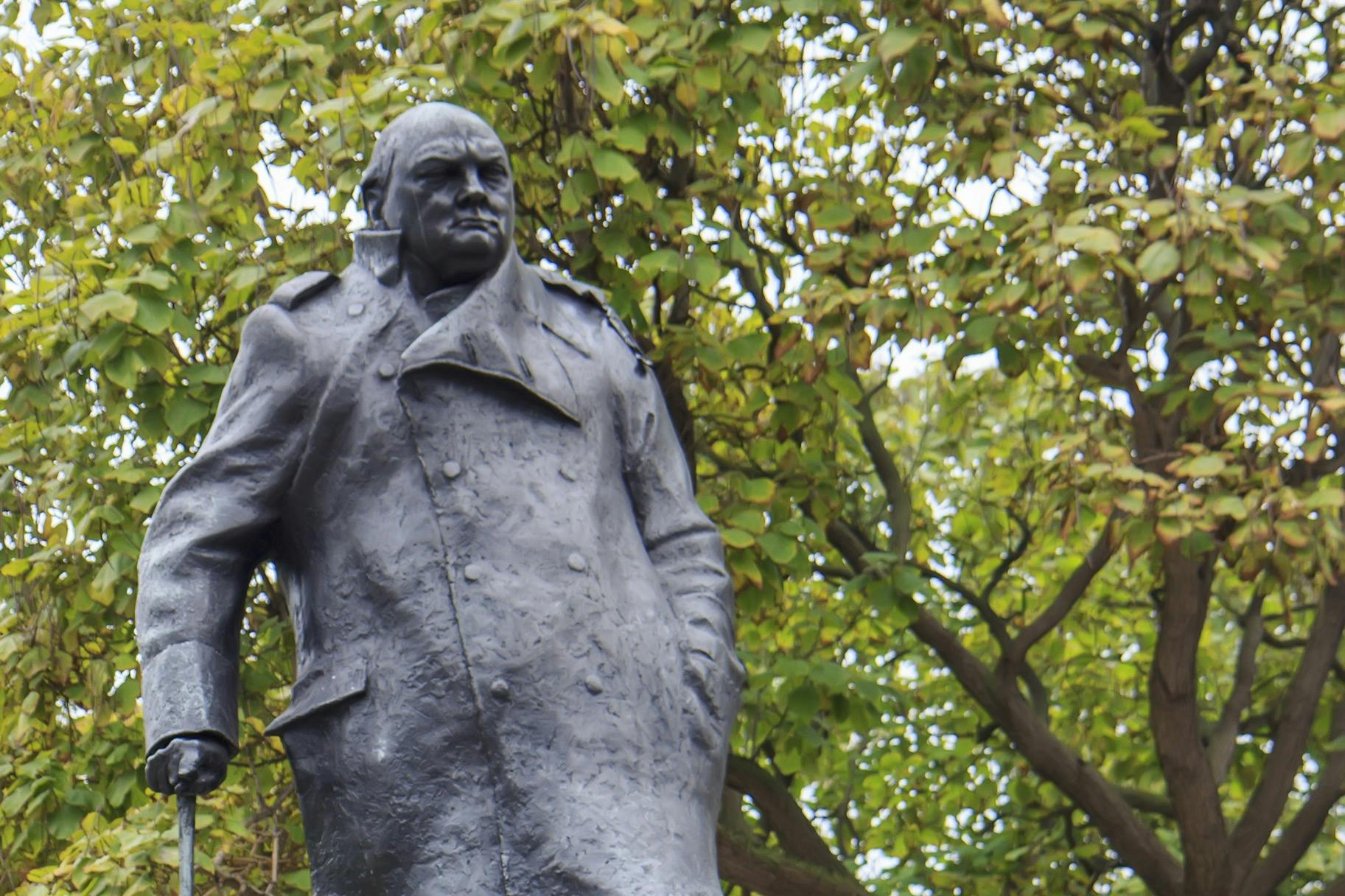 Churchill statue