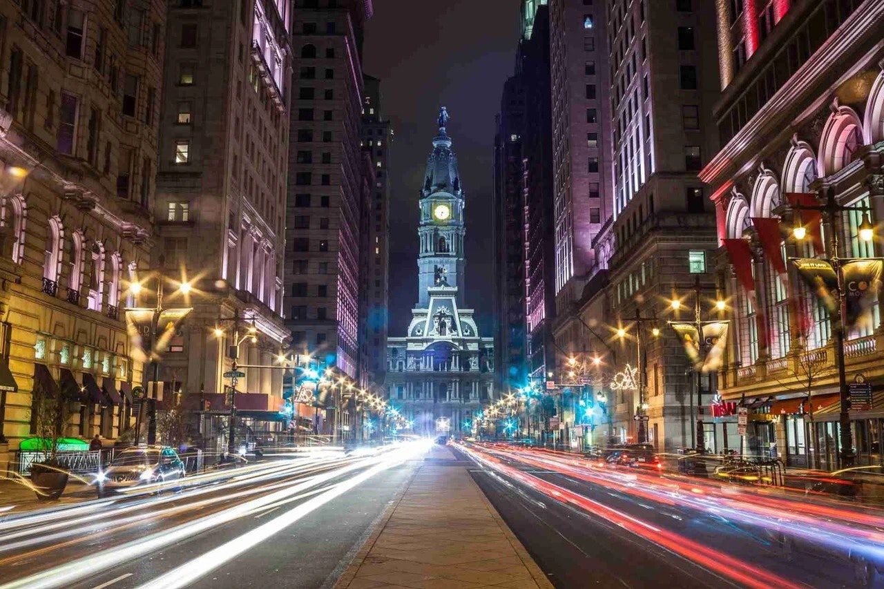 Philadelphia: Night Bus Tour