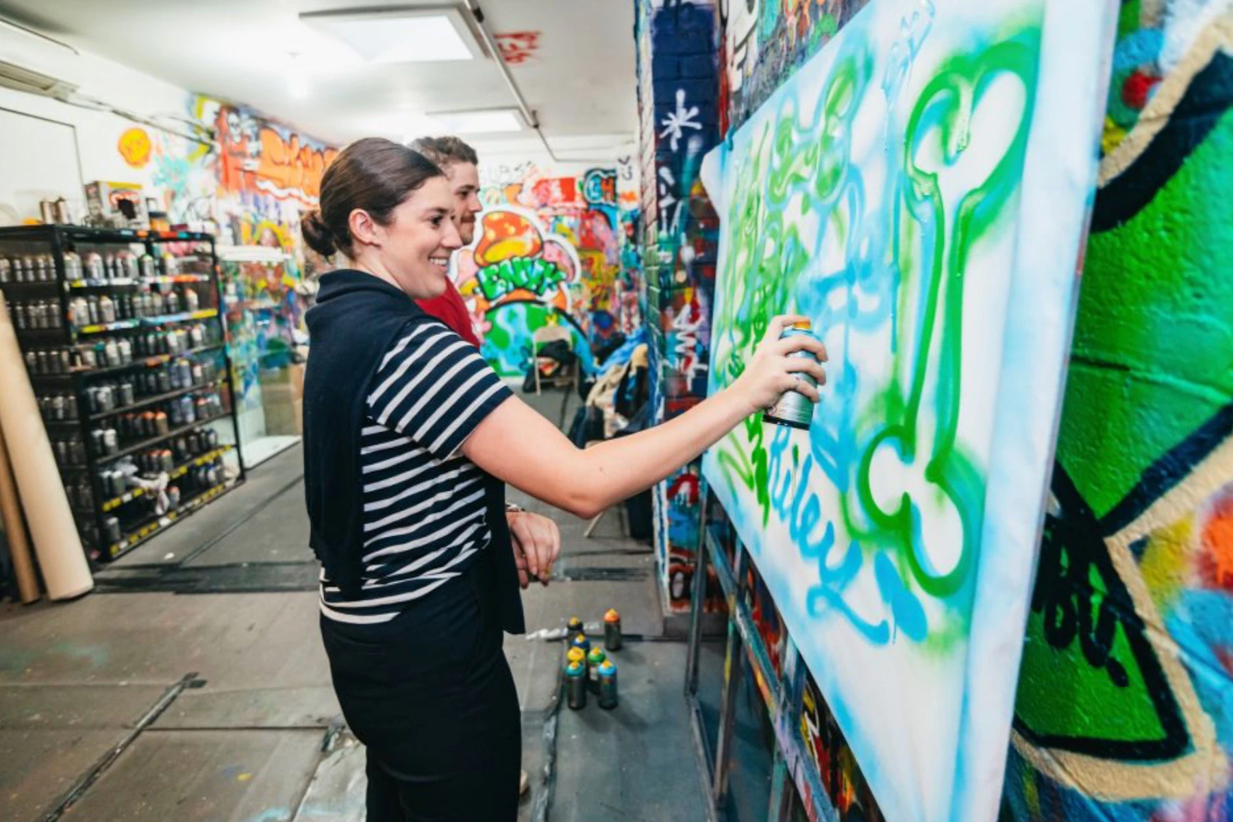Brooklyn New York: Guided Graffiti Workshop