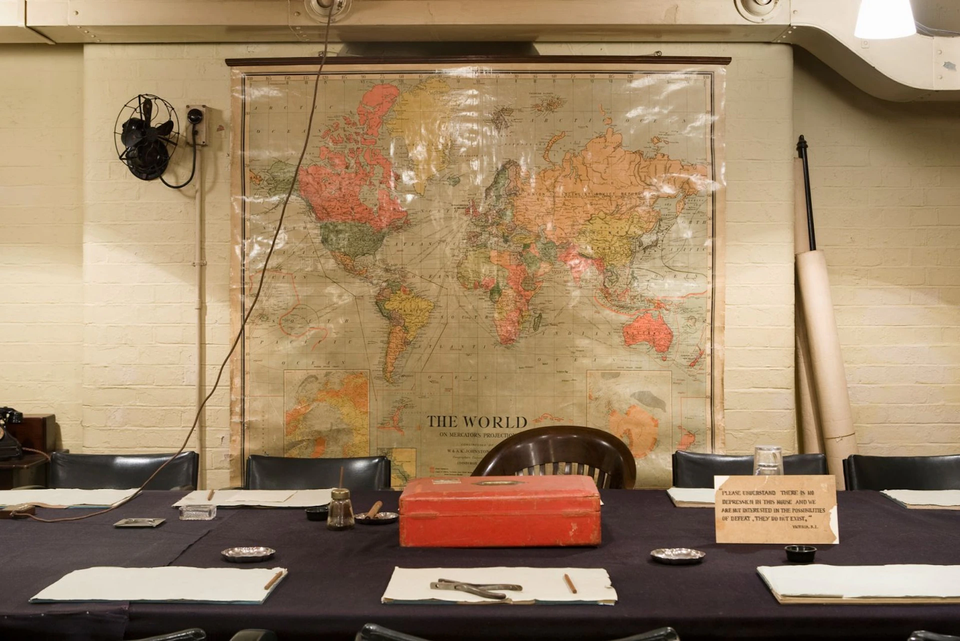 Churchill War Rooms Map Room