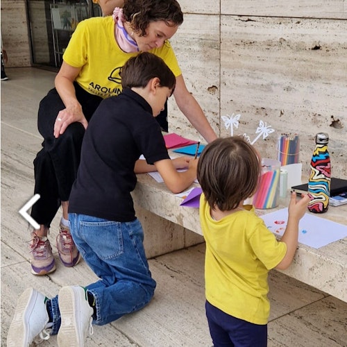 Pavelló Mies van der Rohe: Entrada + Explora el taller familiar Pavilion