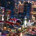 Nachtflug über den Las Vegas Strip