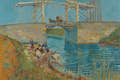 文森特·梵高，《阿尔勒桥》（ Pont de Langlois ） ， 1888年3月中旬