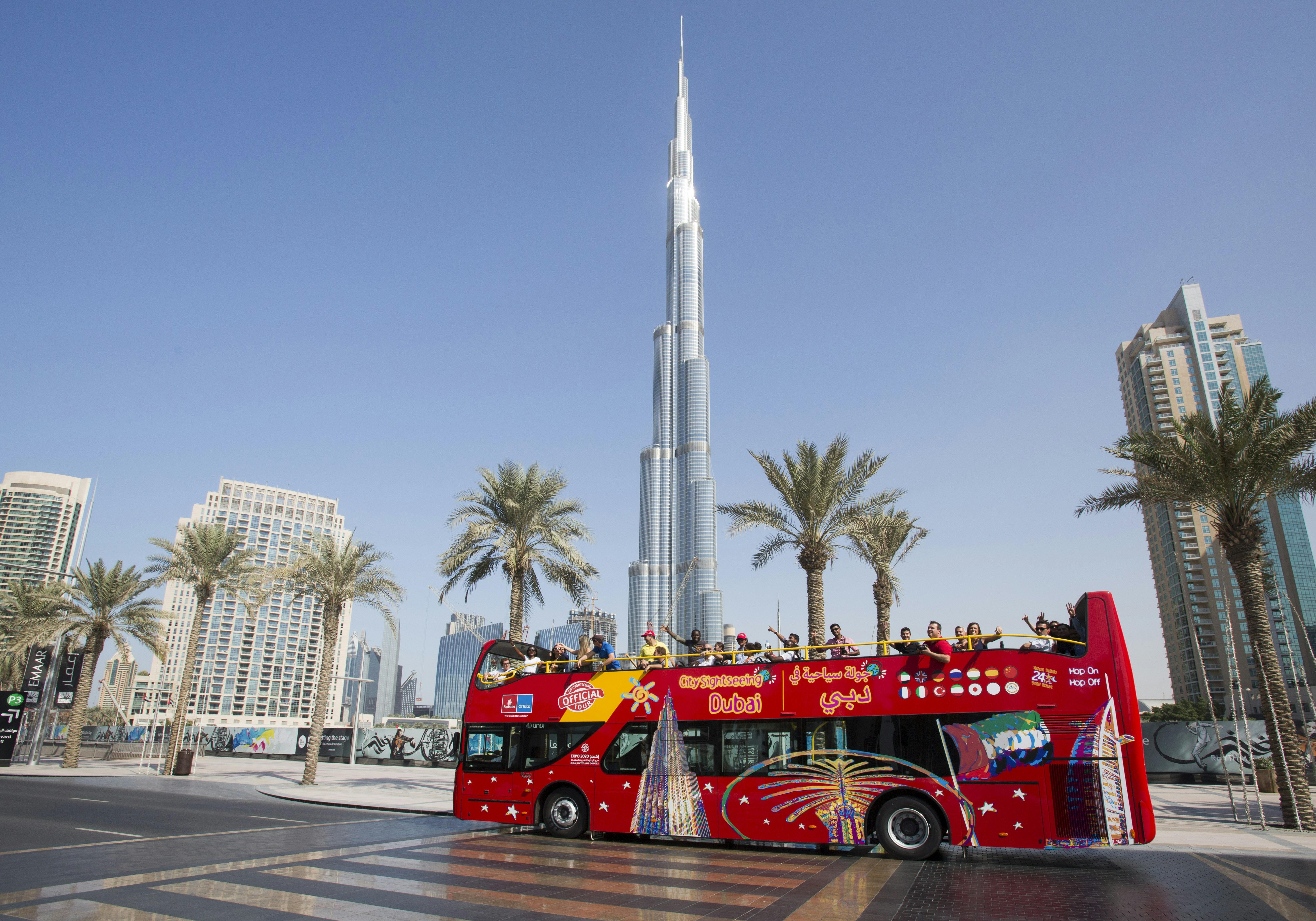 Visites en bus à arrêts multiples à Dubaï