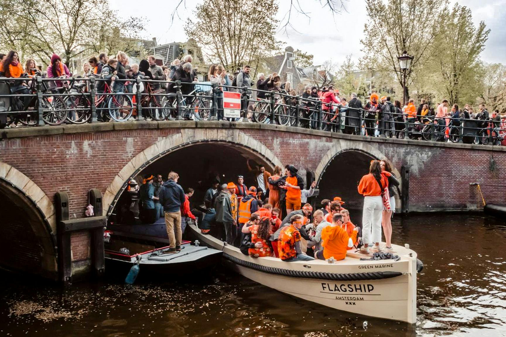 Koningsdag bootfeest