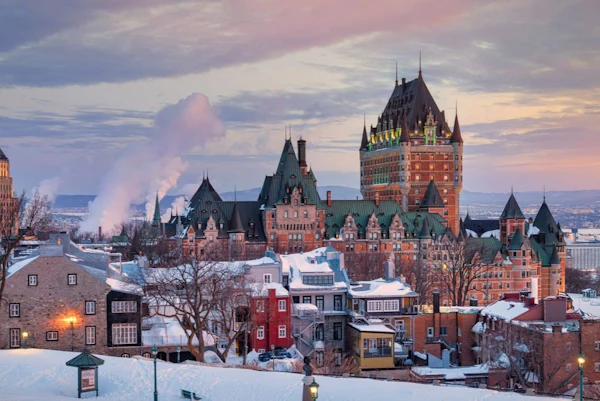 Quebec City: Tour from Montreal + Guided City Walk + Montmorency Falls ...