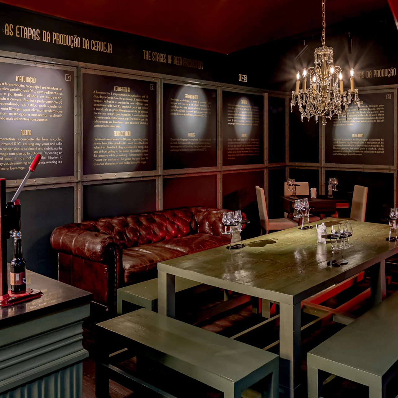 Beer Museum Lisbon: Small Group Guided Tour + Food & Beer Tastings