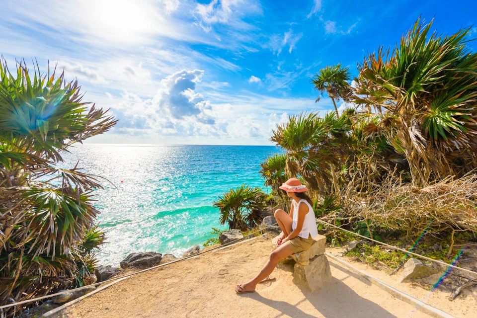 Panoramic view of Tulum