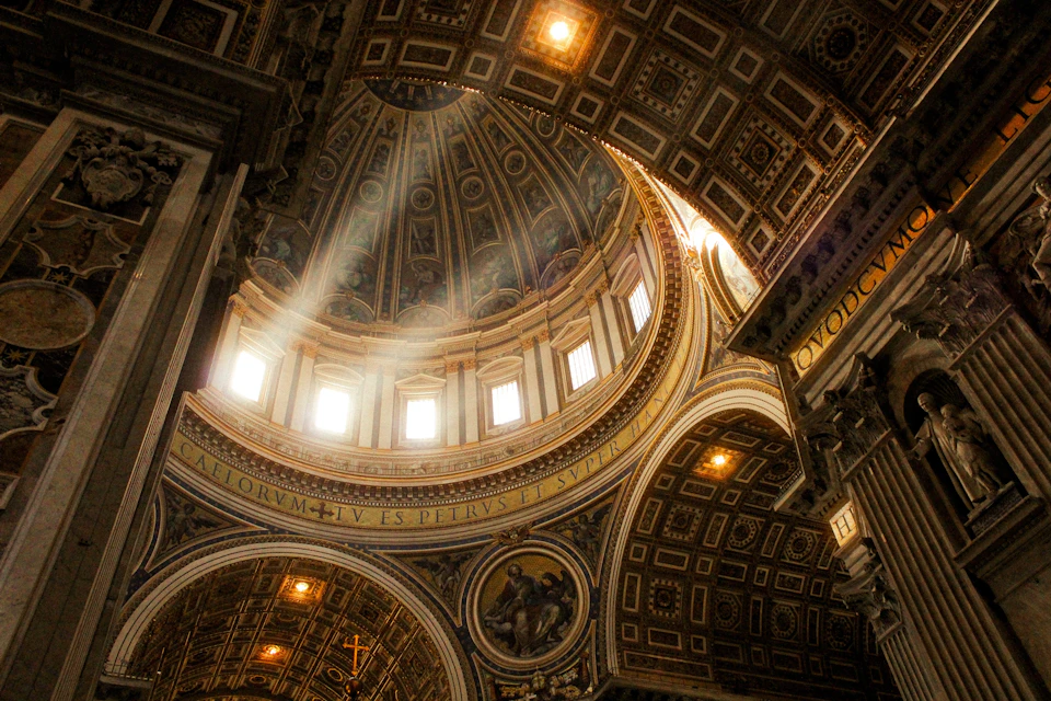 Interior of St. Peter's Basilica