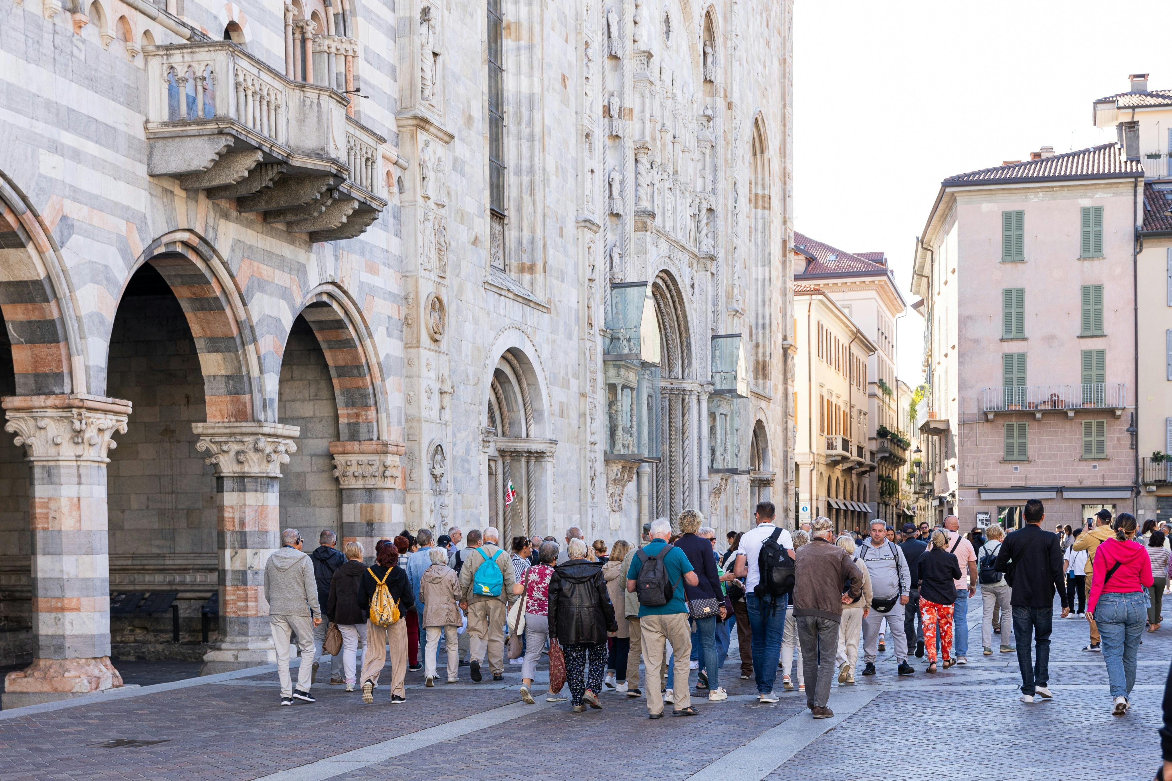 Группа во время экскурсии