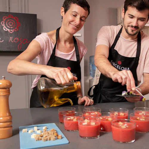 Barcelona: Premium Tapas & Paella Cooking Class - Photo 2