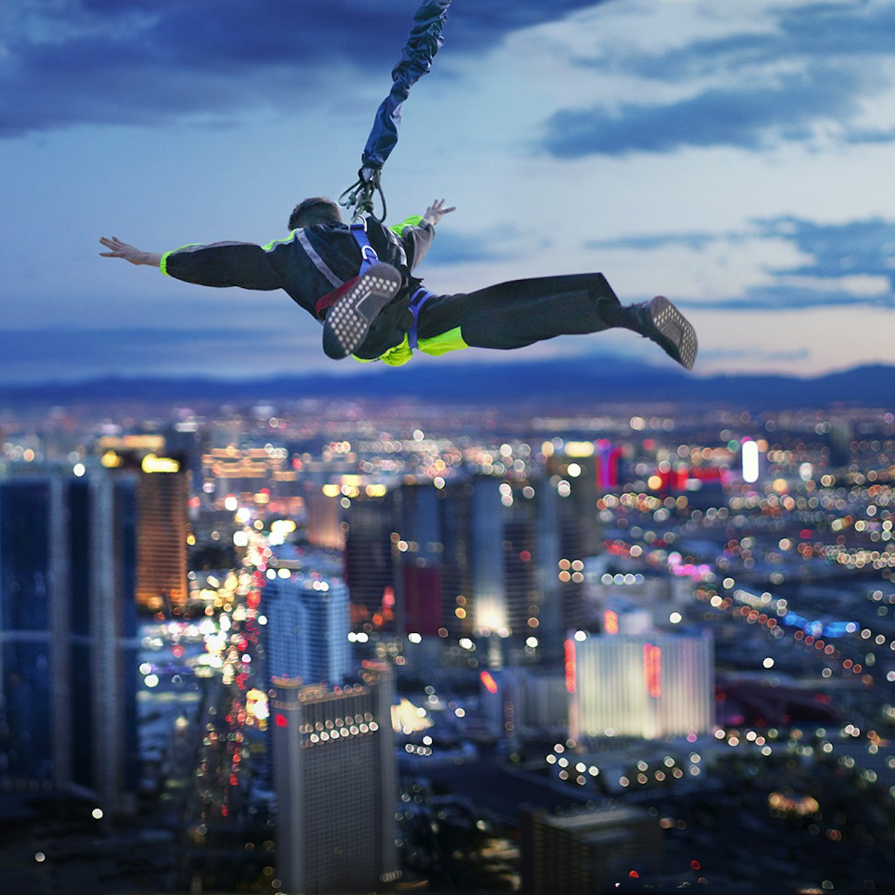 SkyJump desde la torre Stratosphere - Alojamientos en Las Vegas (Nevada)