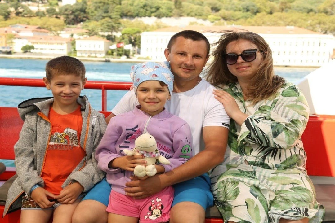 Lovely customers enjoying the tour.