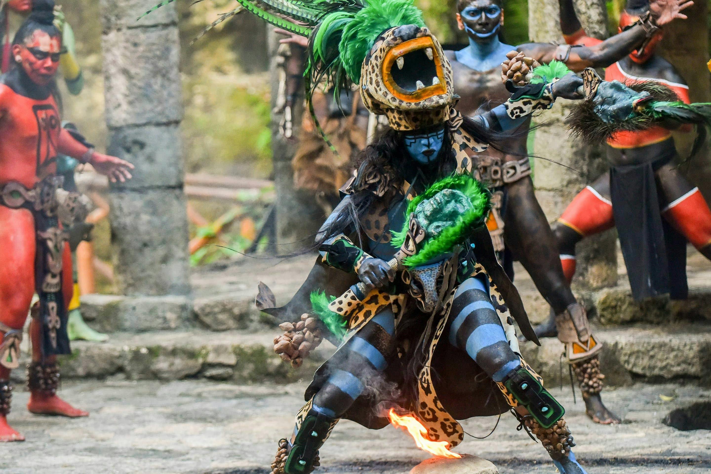 Xcaret à noite: Bilhete de entrada - Acomodações em Playa del Carmen/Playacar