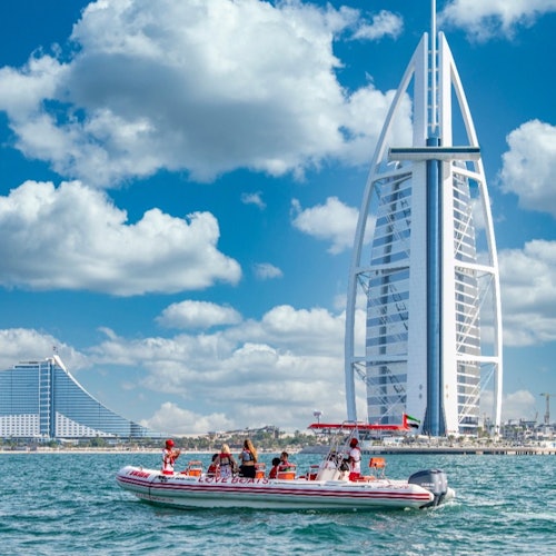Love Boats: 90-Min Speedboat Tour - Ain Dubai, Atlantis & Burj Al Arab