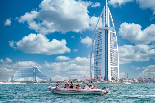 Love Boats: 90-Min Speedboat Tour - Ain Dubai, Atlantis & Burj Al Arab